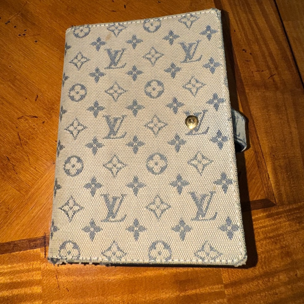 Louis Vuitton Monogram Mini Lin Small Ring Agenda